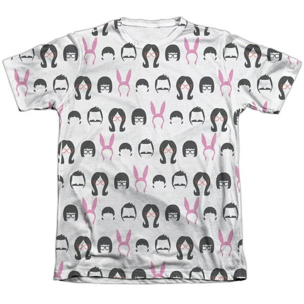 Family Of Icons Adult Long Sleeve T-Shirt Bobs Burgers Family Of Icons Adult Long Sleeve T-Shirt Bobs Burgers